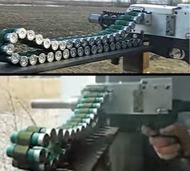 A Homemade Belt-Fed Full-Auto Shotgun? Yes, Please!