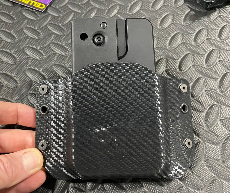 This holster is currently available for the Ideal Conceal "Cell Phone Pistol." (Photo © Russ Chastain)