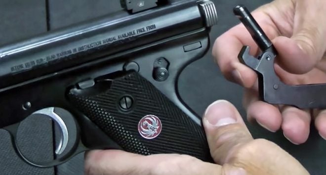 Reassemble a Ruger 22 Pistol in 16 Seconds