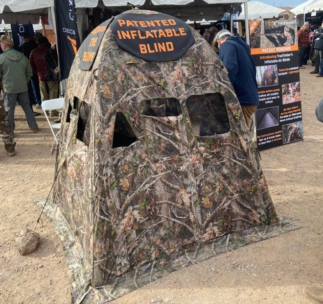 [SHOT Show 2020] TrueTimber’s New Inflatable Hunting Blinds