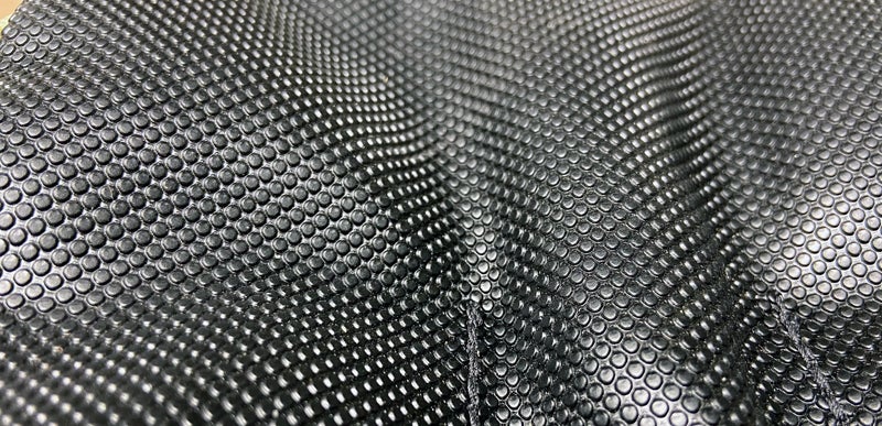 Close-up of Crosstac's "super grip fabric." (Photo © Russ Chastain)