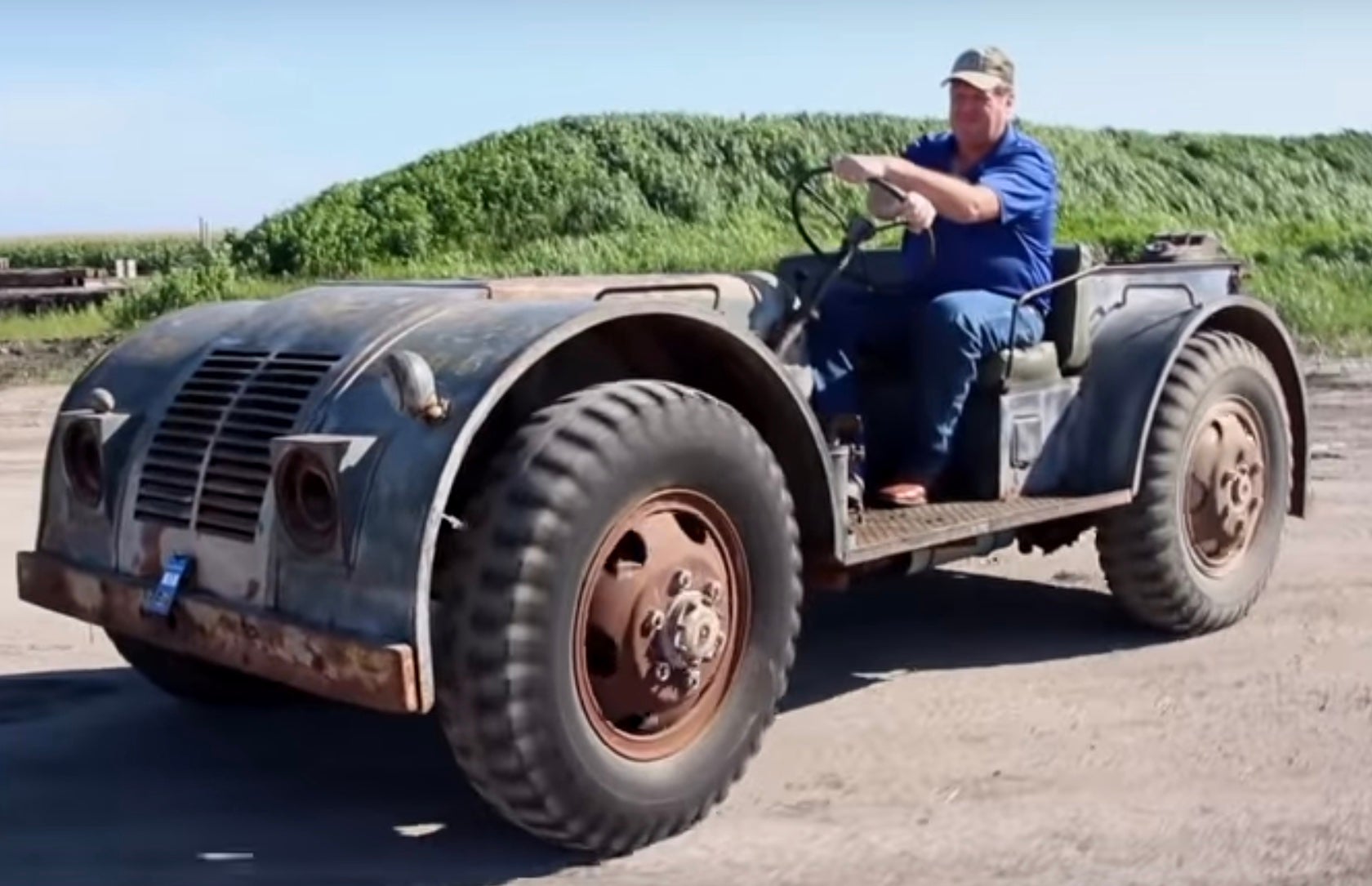 Is This the Original Jeep? NTX Military Machine Made by a Tractor Company Is This the Original Jeep? NTX Military Machine Made by a Tractor Company