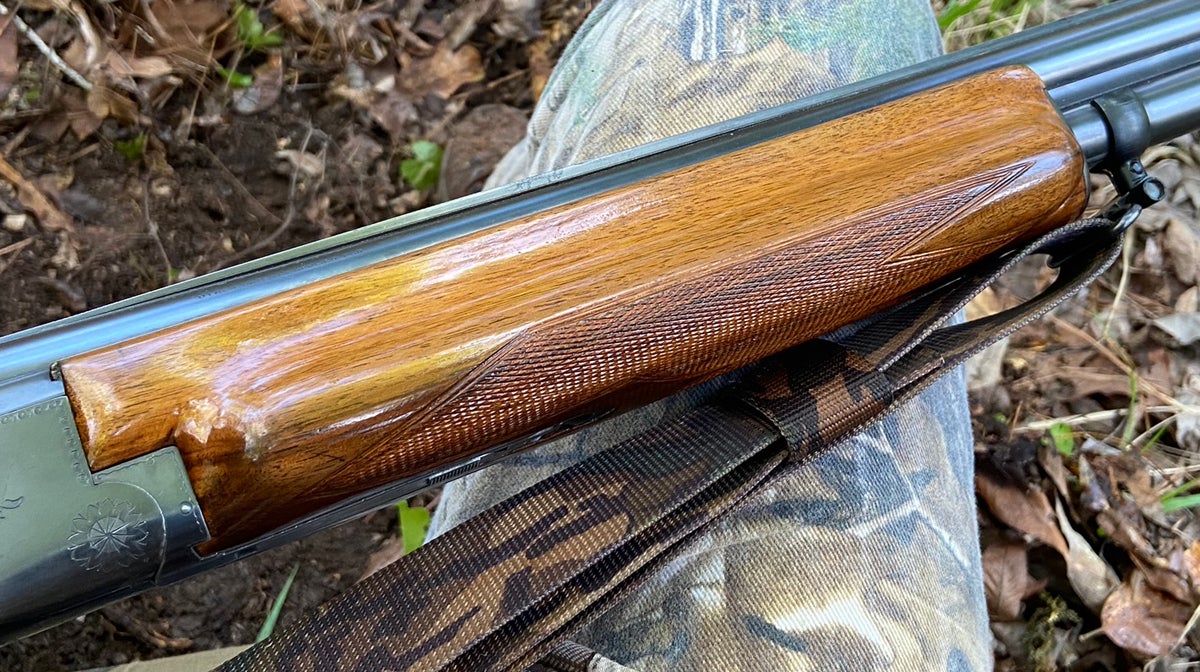 It's a pure pleasure to look down at my gun while hunting and smile at the results. (Photo © Russ Chastain)