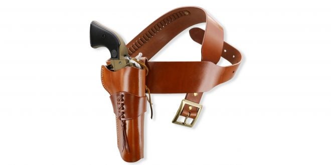 NEW Cowboy Accoutrements! Galco Holster & Cartridge Belt for Ruger Wrangler
