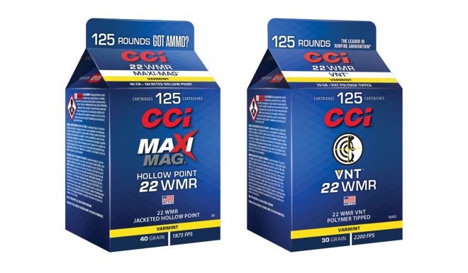 CCI Maxi-Mag and VNT Rimfire Ammo Now in Bulk “Pour Packs”