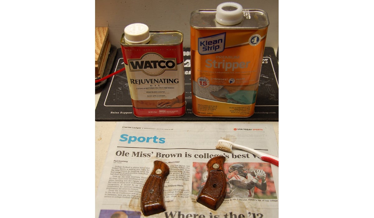 Rejuvenating Old Handgun Grips Rejuvenating Old Handgun Grips