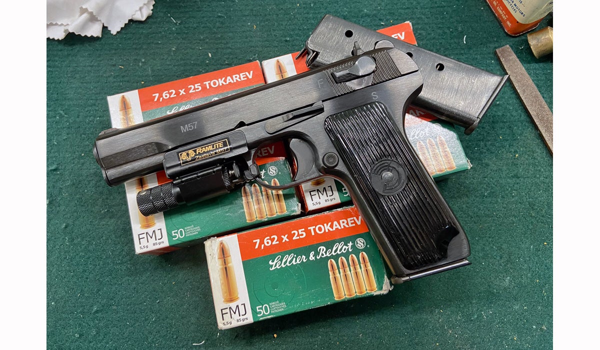 Fixing the Sights and Firing a Zastava M57 Pistol Fixing the Sights and Firing a Zastava M57 Pistol