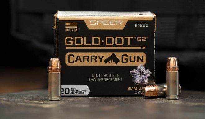 Speer Offers New Gold Dot Carry Gun Ammo