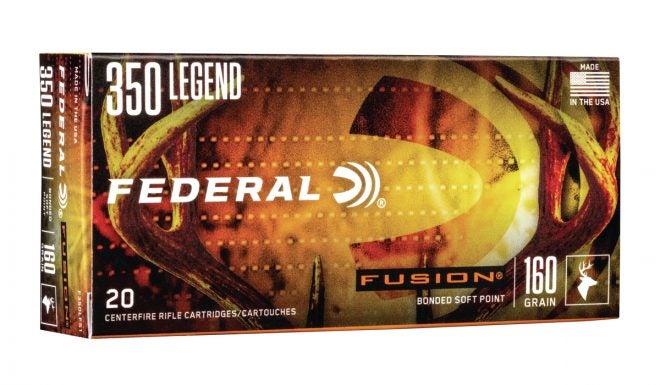 Federal Premium Now Offering Fusion 350 Legend Ammunition