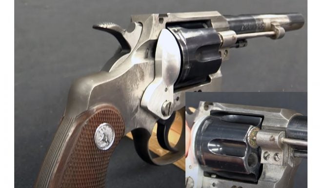 Experimental Colt Revolver Automatically Ejects Empty Shells
