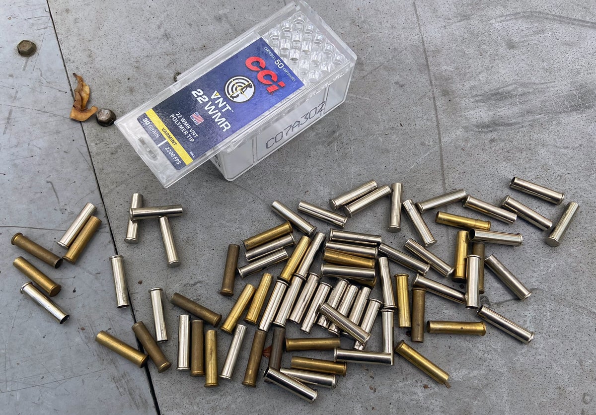 I fired a variety of ammo for comparison purposes. (Photo © Russ Chastain)