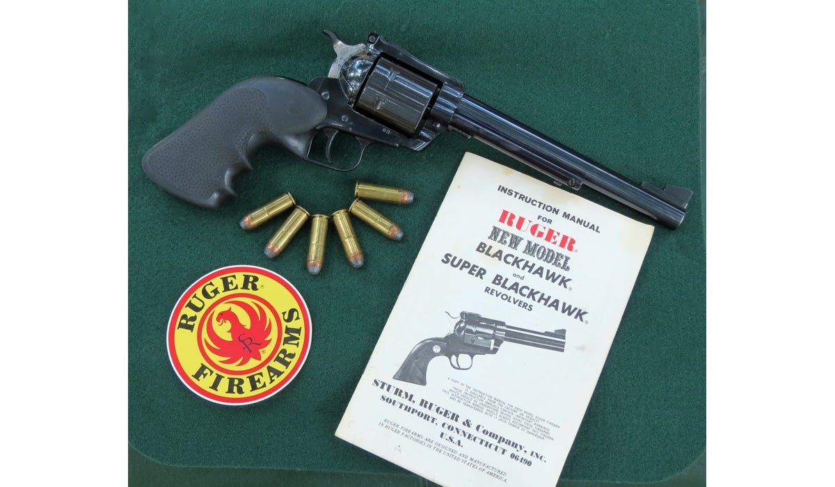 The Ruger New Model Super Blackhawk 44 Magnum Revolver