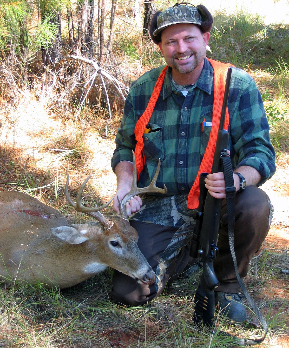 This is the first buck I ever had mounted, taken with the little Savage 308. (Photo © Russ Chastain)