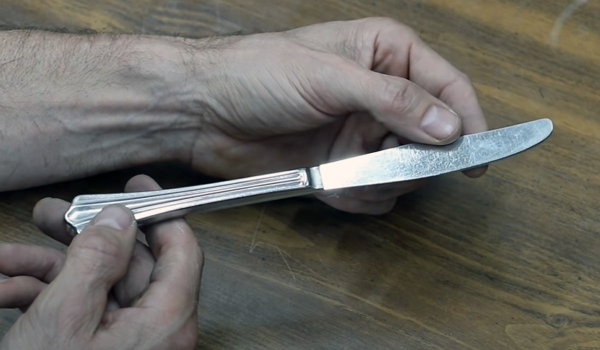 Butter Knife Sharpness Tester