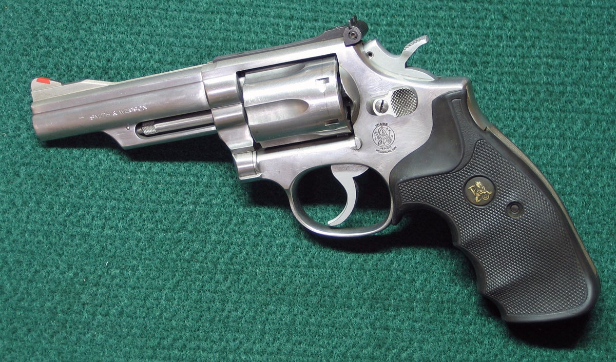 S&W Model 66-1 revolver with 4-inch barrel. (Photo © Russ Chastain)