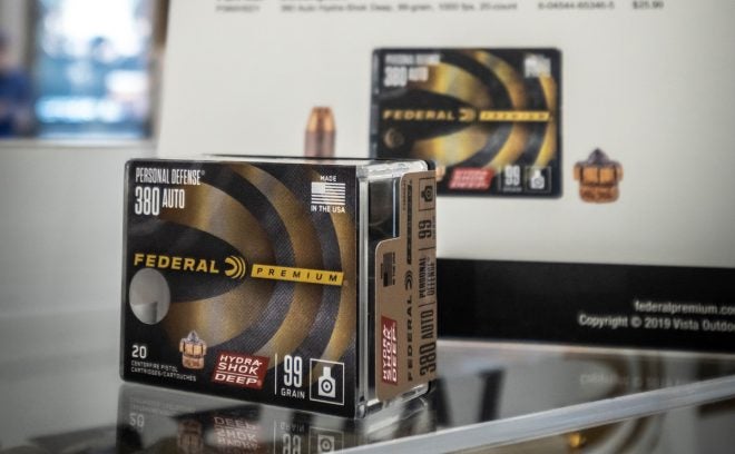 NEW Federal Premium Hydra-Shok Deep Ammunition in 380 Auto