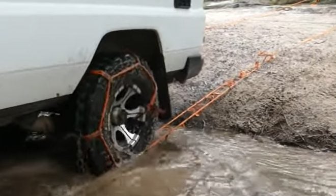 Bog Out: ‘Rope Ladders’ Turn Your Wheels Into Winches