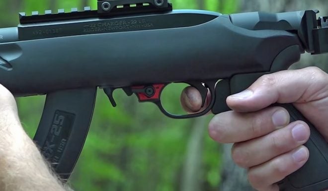 22plinkster Plays a Tune With the Franklin Armory Binary 10/22 Trigger
