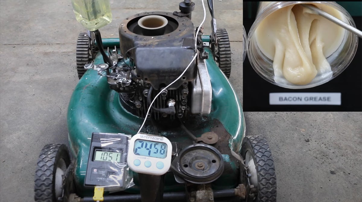 Bacon Grease as Engine Oil? Bacon Grease as Engine Oil?