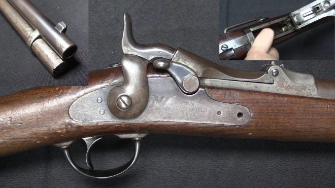 Oh, Just an 1873 Trapdoor Springfield With a Tubular Magazine