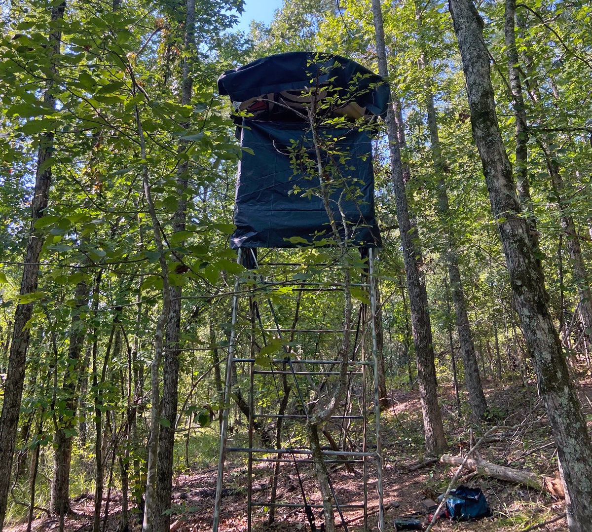 Pretty nice little hidey-hole. (Photo © Russ Chastain)