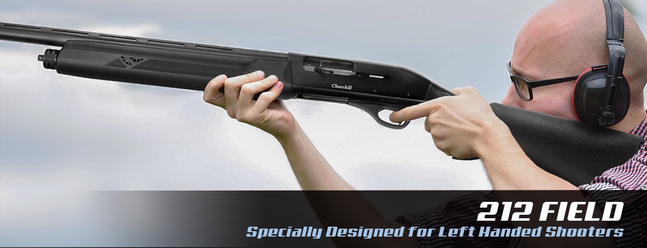 EAA Corp’s New Left-Handed Churchill 212 Field Shotgun EAA Corp’s New Left-Handed Churchill 212 Field Shotgun