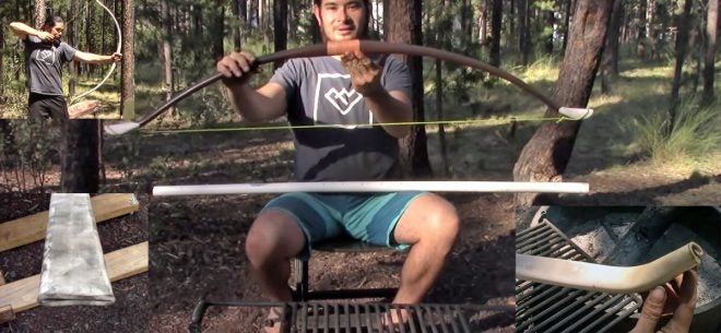 DIY PVC Bow With 50 Pound Draw