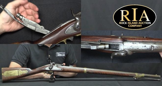 Breech-Loading Conversion of a Harper’s Ferry 1841 “Mississippi Rifle”