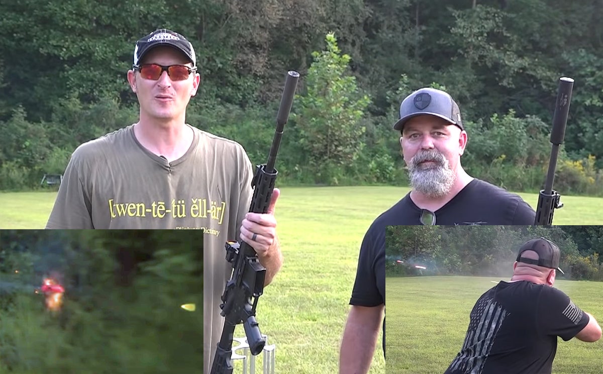 Shooting Clays With 22 LR Full-Auto Tracers! Shooting Clays With 22 LR Full-Auto Tracers!