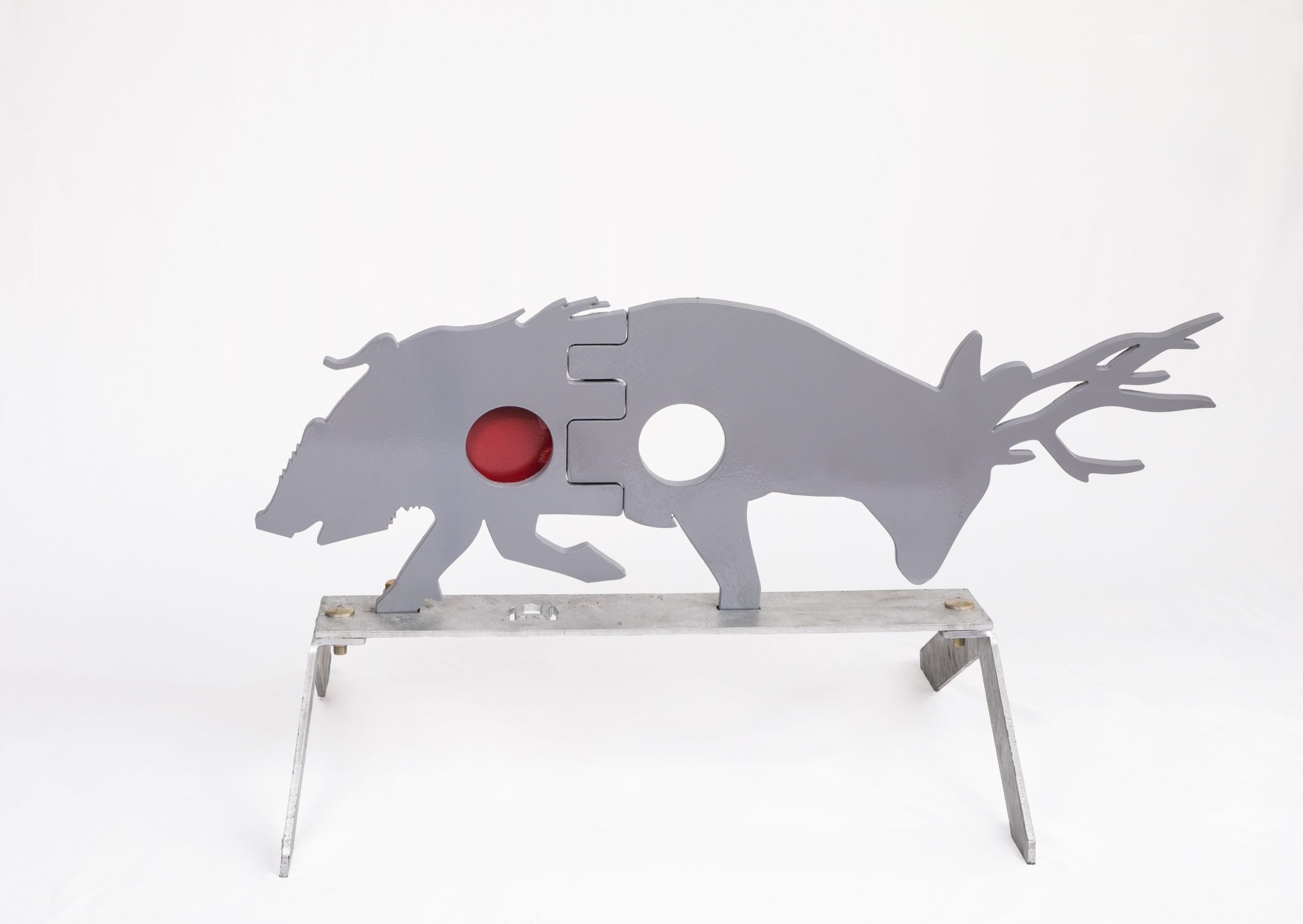 Hit your Mark! NEW Grizzly Double Vital Steel Hunting Target Hit your Mark! NEW Grizzly Double Vital Steel Hunting Target