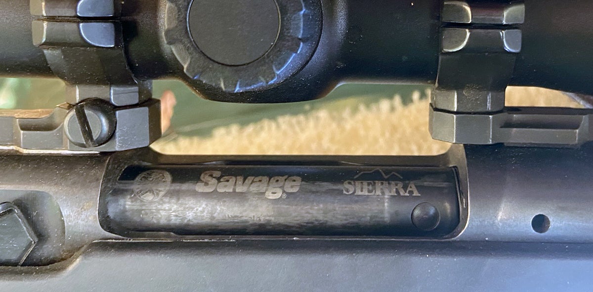 Way back when, Savage named its light, handy "mountain rifle" Sierra. No relation to the bullet & ammo maker of the same name. (Photo © Russ Chastain)