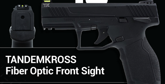 New TANDEMKROSS Fiber Optic Front Sights for Taurus Handguns New TANDEMKROSS Fiber Optic Front Sights for Taurus Handguns