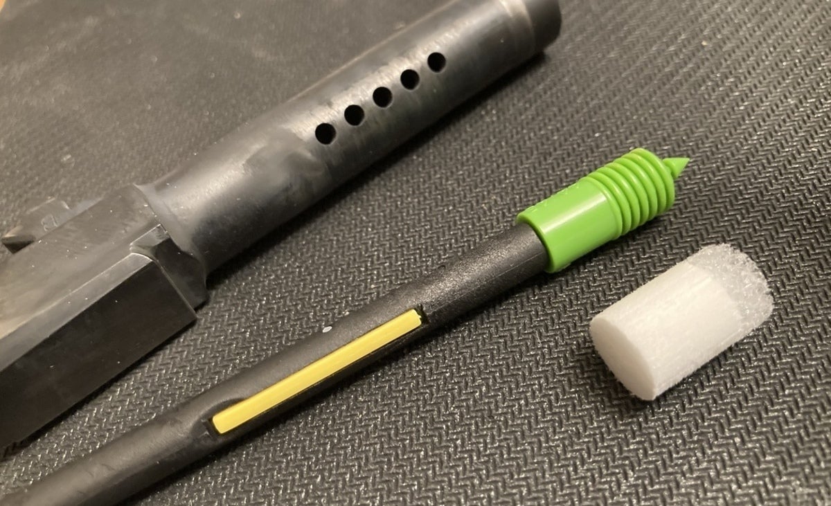Cleaning rod Cleaning rod
