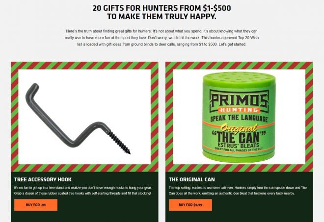Primos Offers 2020 Best Gifts for Hunters Guide