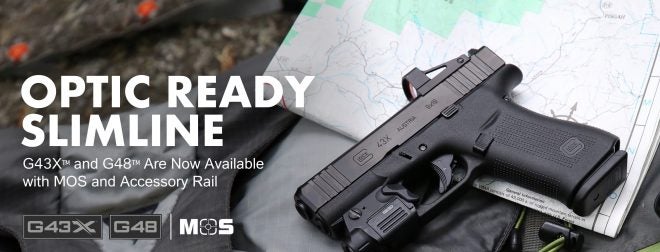 GLOCK Introduces Optic Ready Slimline Models G43X and G48