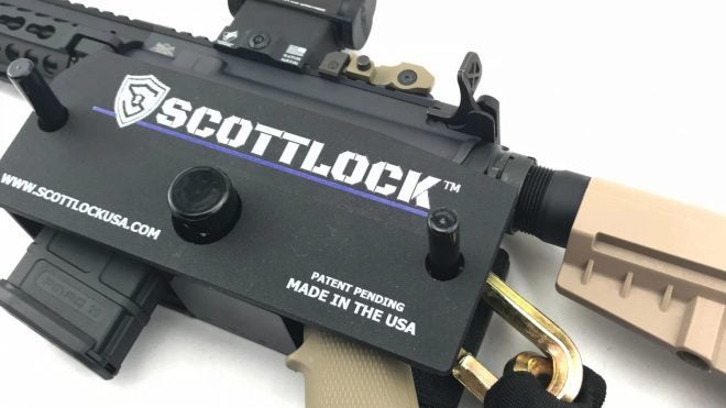 SCOTTLOCK – A Robust and Portable AR-15 Rifle Retention System