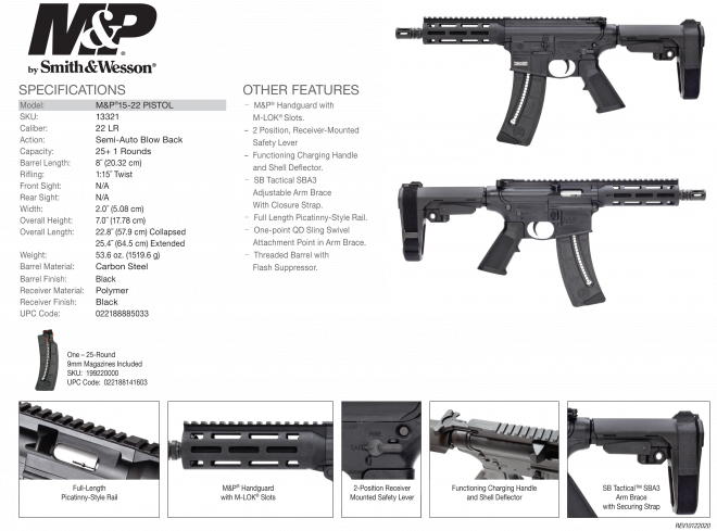 M&P15-22 Pistol