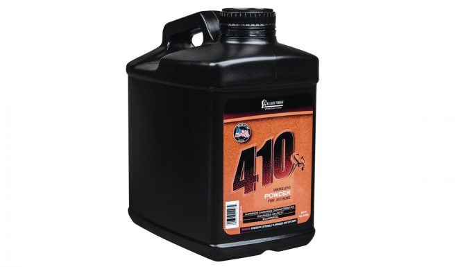 Alliant 410 Powder Specifically Made for 410 Skeet Shells