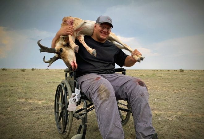 Disabled Hunter Chris Hall is an Inspiration to Others