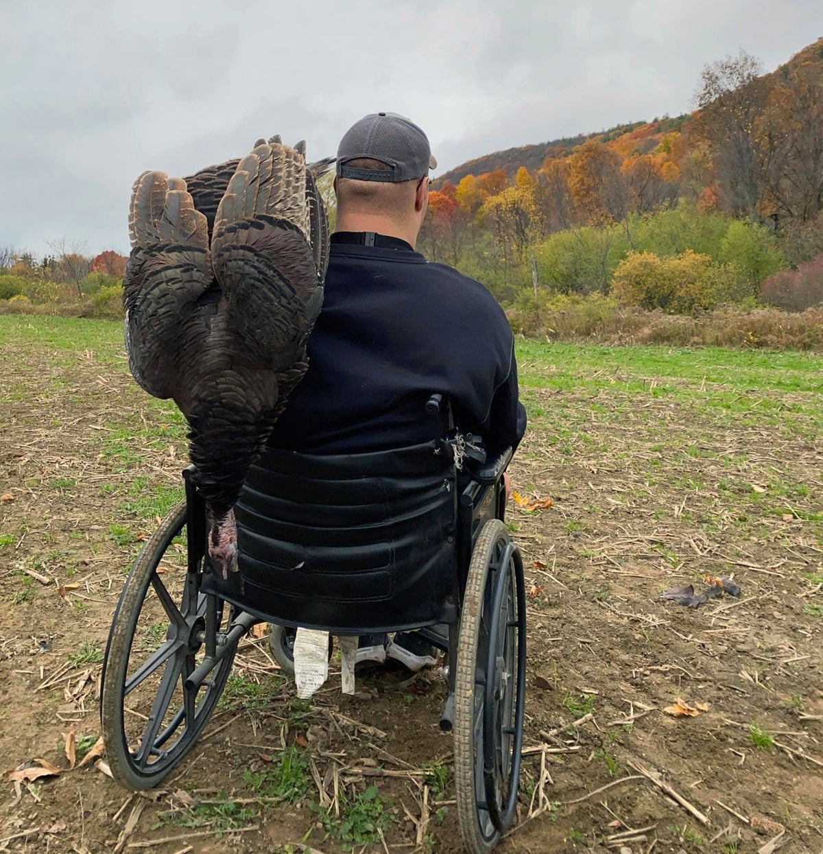 Chris hall is a disabled hunter -- with emphasis on 'hunter.'