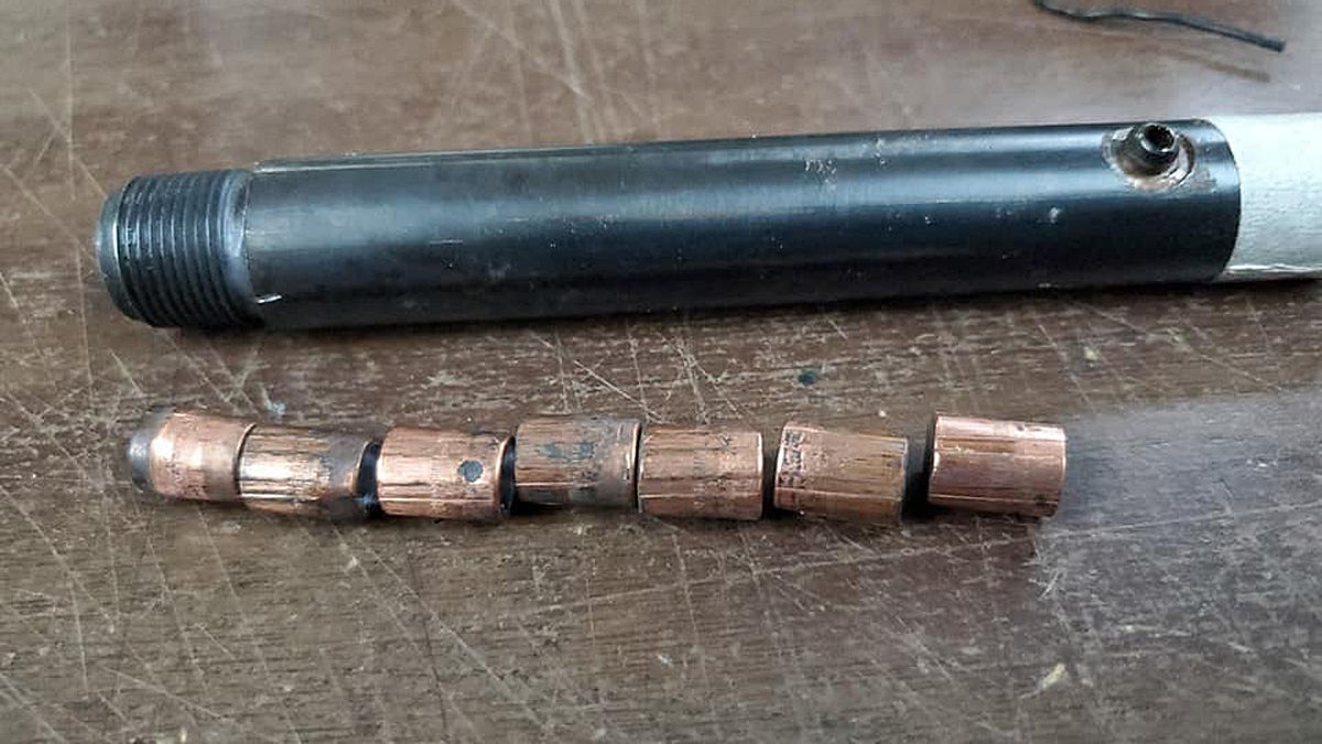 Bad Reloading: Gunsmith Finds 7 Bullets Stuck in Revolver Barrel Bad Reloading: Gunsmith Finds 7 Bullets Stuck in Revolver Barrel