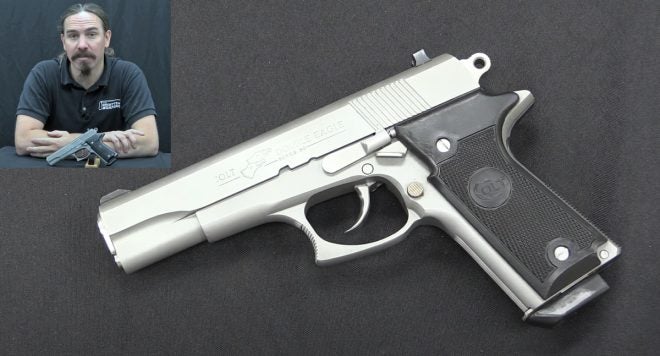 Colt Double Eagle DA/SA Pistol on Forgotten Weapons