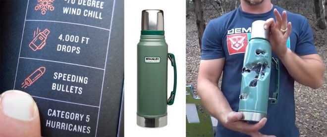 Bulletproof Thermos? Demo Ranch Tests Product Claims