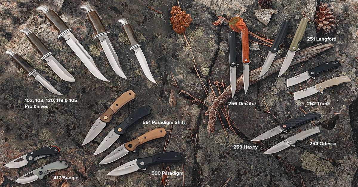 New Buck Knives Introduced for 2021 New Buck Knives Introduced for 2021