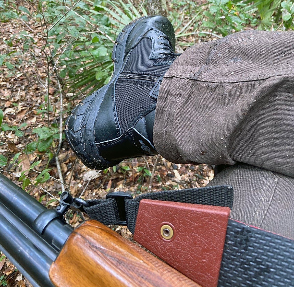 When the skeeters came, I was really glad I had these boots. (Photo © Russ Chastain)