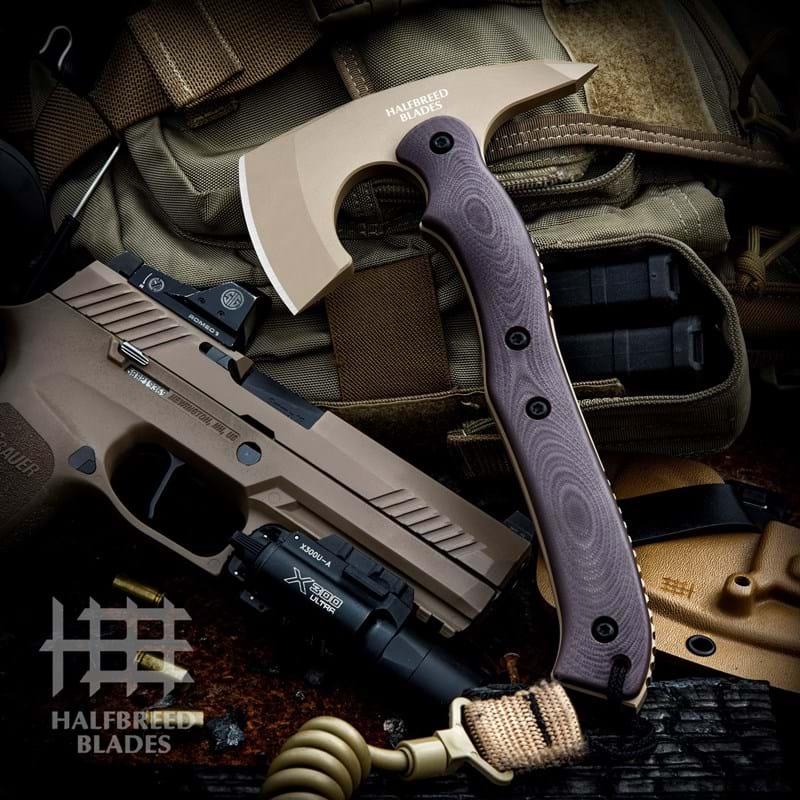 Halfbreed Blades Introduces the CRA-02 Compact Rescue Axe