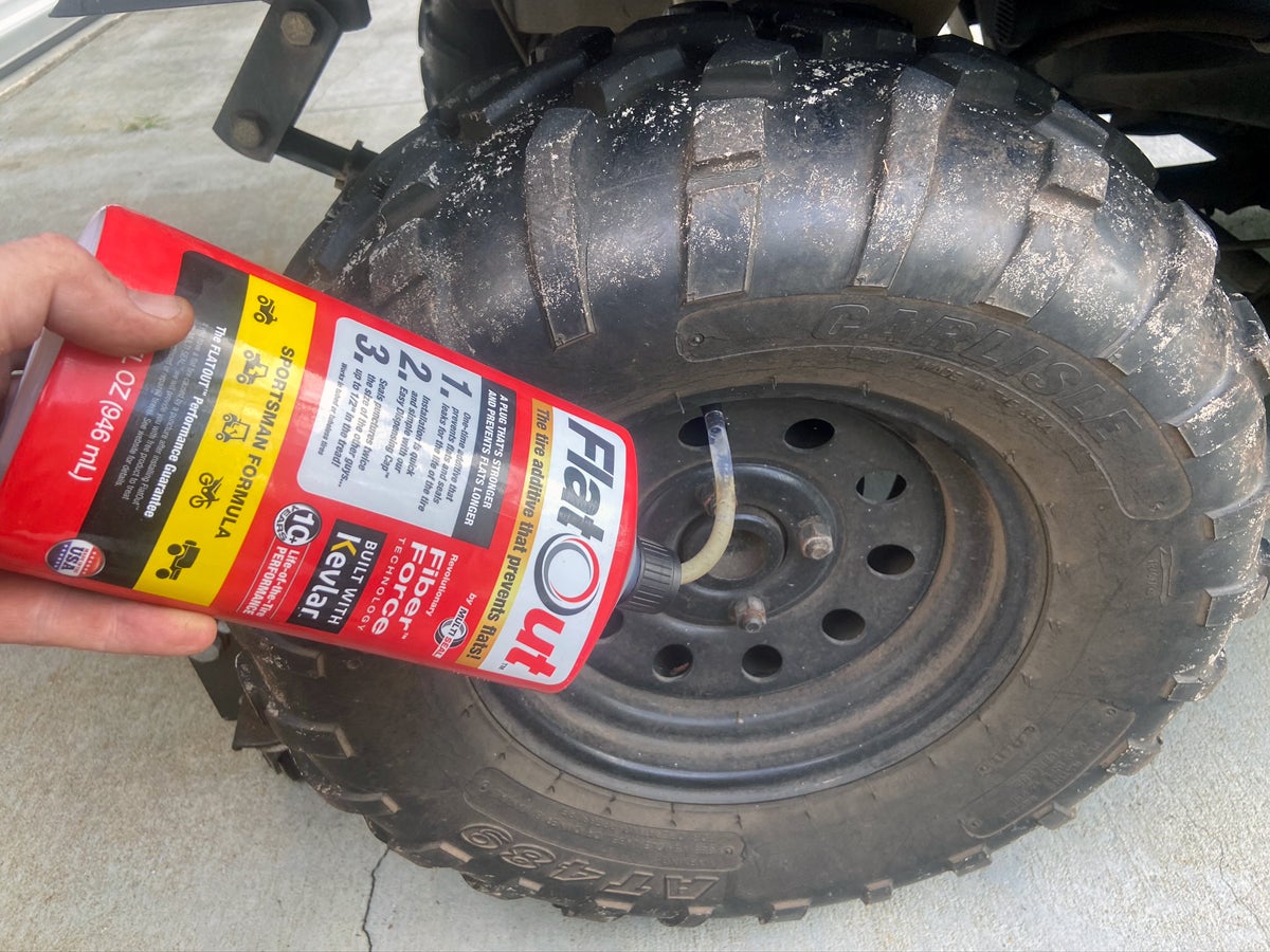 AllOutdoor Review: Flat Out Tire Sealant & Leak Preventer AllOutdoor Review: Flat Out Tire Sealant & Leak Preventer