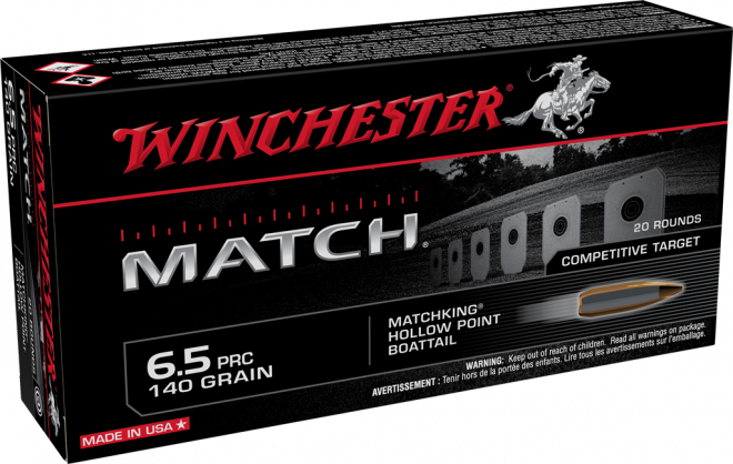 New Long-Range 6.5 PRC Loads now Available from Winchester