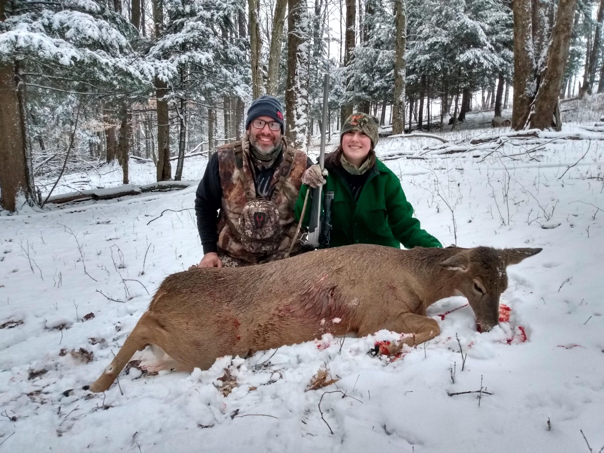 A Father, Daughter, and their First Deer! – Frank and Gianna Spartano A Father, Daughter, and their First Deer! – Frank and Gianna Spartano