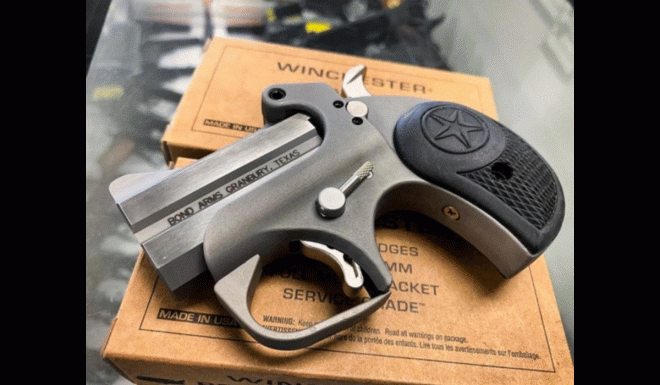 Introducing the Bond Arms Rough Series Double Barrel Handgun